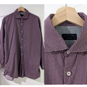 Paul & Shark | Men's geo print button down shirt